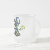 Magisch Halloween Dragon Design Matglas Koffiemok (Voorkant rechts)