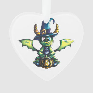 Magisch Halloween Dragon Design Ornament