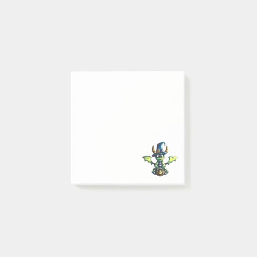 Magisch Halloween Dragon Design Post-it® Notes (Voorkant)