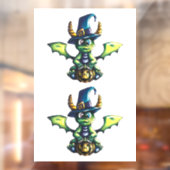 Magisch Halloween Dragon Design Raamsticker (Vel 2)