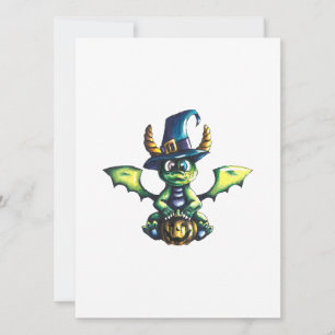 Magisch Halloween Dragon Design Save The Date