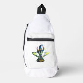 Magisch Halloween Dragon Design Sling Bag (Voorkant)