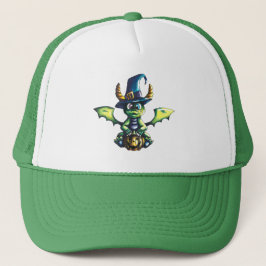 Magisch Halloween Dragon Design Trucker Pet