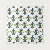 Magisch Halloween Dragon Design Wandkleed (Voorkant)