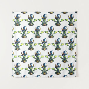 Magisch Halloween Dragon Design Wandkleed