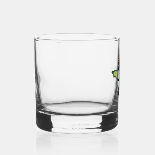 Magisch Halloween Dragon Design Whisky Glas (Links)