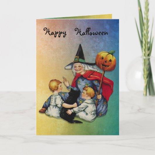 Magisch Halloween Kaart (Voorkant)