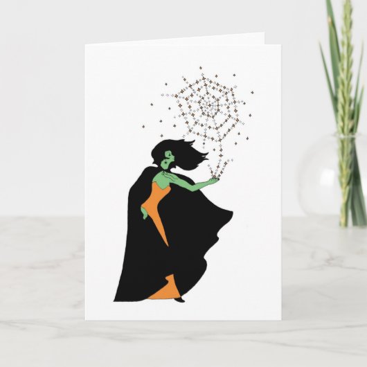 Magisch Halloween Kaart (Voorkant)