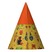 Magisch Halloween Party Pet Feesthoedjes (Achterkant)