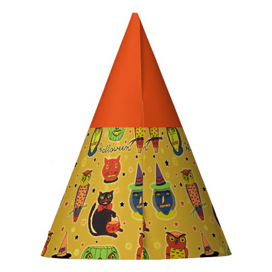Magisch Halloween Party Pet Feesthoedjes (Achterkant)