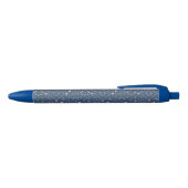 Magisch Hartpatroon Blauwe Inkt Pen (Bovenkant)