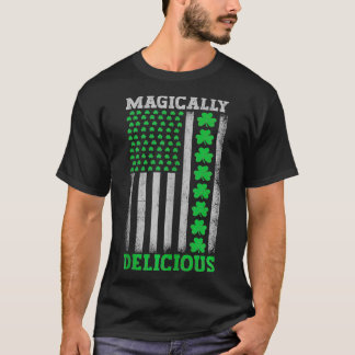 Magisch Heerlijk Lucky Clover Verdrietig Amerika T-shirt