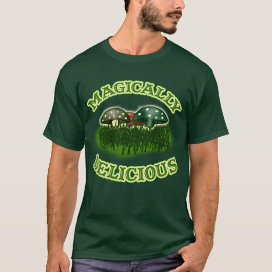 Magisch heerlijk met paddenstoelen t-shirt (Voorkant)