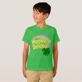 Magisch Heerlijke Pastel Regenboog St Patricks Dag T-shirt (Voorkant volledig)
