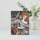 Magisch heet briefkaart (Staand voorkant)