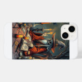 Magisch heks man Case-Mate iPhone case (Achterkant (horizontaal))