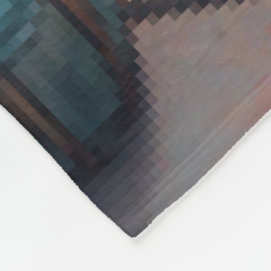 Magisch heks man fleece deken (Hoek)