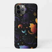 Magisch hemels kattenpatroon met manen Case-Mate iPhone case (Achterkant)