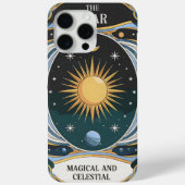 Magisch hemels ster en kosmisch maanontwerp Case-Mate iPhone case (Achterkant)