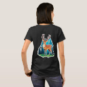 Magisch hertenbos t-shirt (Achterkant volledig)
