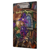 Magisch in de Bibliotheek "het Lezen is Magisch" Klembord (Links)