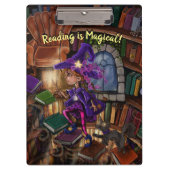 Magisch in de Bibliotheek "het Lezen is Magisch" Klembord (Voorkant)