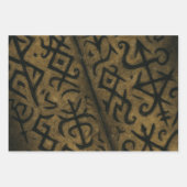 Magisch inpakpapier Flat Sheet Set van 3 Vel (Voorkant 2)