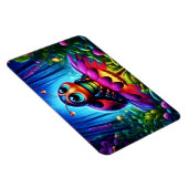 Magisch insect in een lichtgevend nachtelijk bos magneet (Rechterzijde)