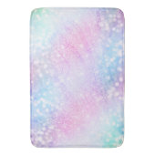 Magisch Iridescent Glitter bespaart roze design Badmat (Voorkant Verticaal)