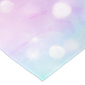 Magisch Iridescent Glitter bespaart roze design Medium Tafelloper (Hoek)