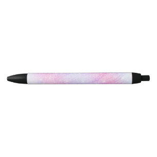 Magisch Iridescent Glitter bespaart roze design Zwarte Inkt Pen