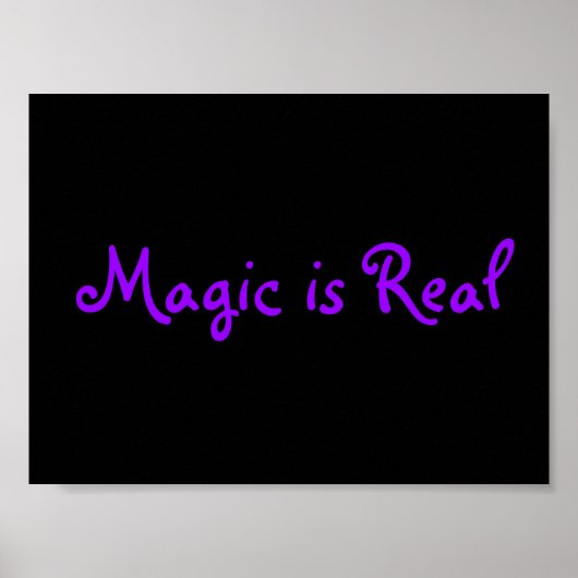 Magisch is echt poster (Voorkant)
