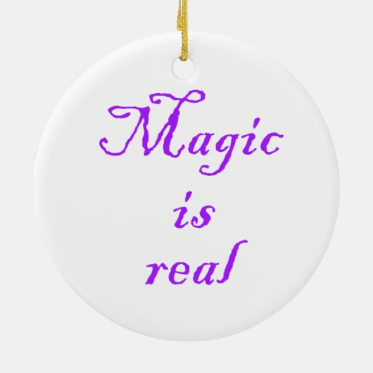 Magisch is een ornament met een echte cirkel (Achterkant)