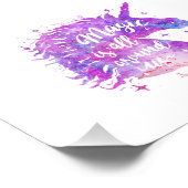 Magisch is overal om ons heen - Kies achtergrondkl Foto Afdruk (Hoek)