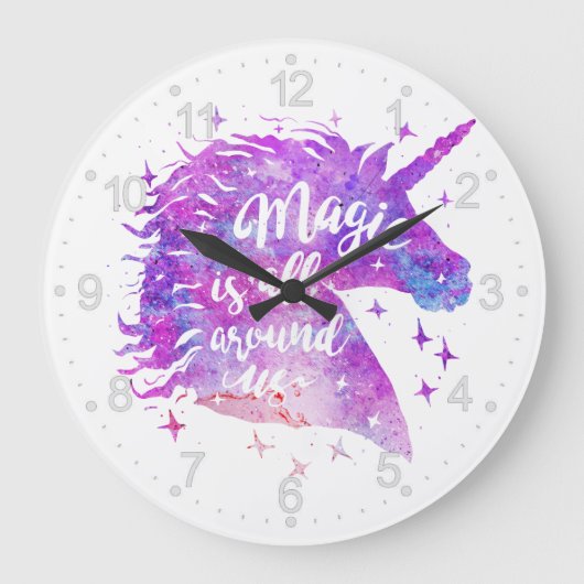 Magisch is overal om ons heen - Kies achtergrondkl Grote Klok (Voorkant)