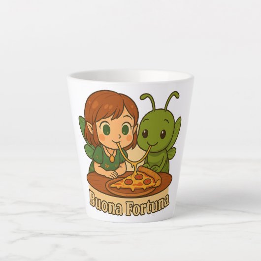 Magisch Italië Mok – Tati & Gan Gan (Voorkant)