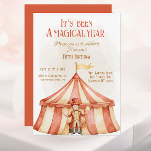 Magisch jaar Magiër Verjaardag Kaart