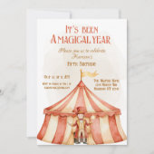 Magisch jaar Magiër Verjaardag Kaart (Voorkant)