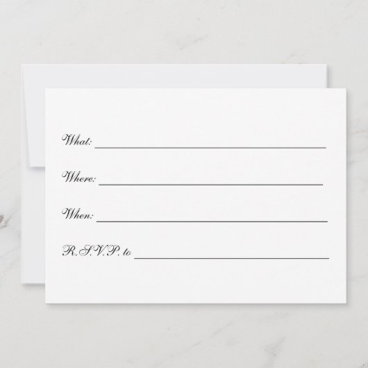 Magisch Kaart (Achterkant)