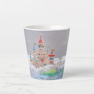 Magisch Kasteel in de Golven Latte Mok