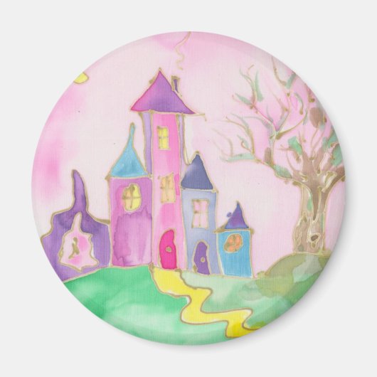 Magisch kasteel magneet (Voorkant)