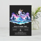 Magisch Kasteel Prinses verjaardag Kaart (Staand voorkant)