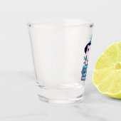 Magisch Kat tovenaar Shot Glas (Links)