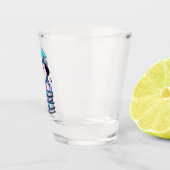 Magisch Kat tovenaar Shot Glas (Rechts)