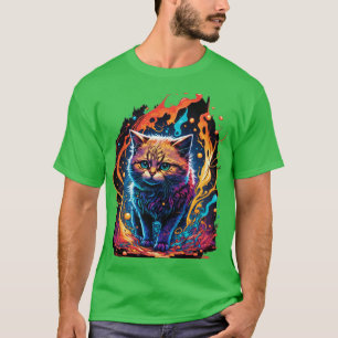 Magisch katteontwerp1 t-shirt