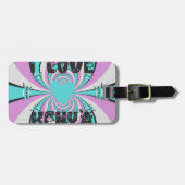 Magisch Kenia: IK HOU VAN KENIA Bagagelabel (Voorkant horizontaal)