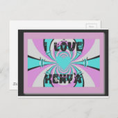 Magisch Kenia: IK HOU VAN KENIA Briefkaart (Voorkant / Achterkant)