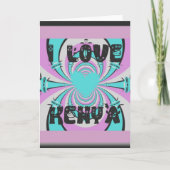 Magisch Kenia: IK HOU VAN KENIA Kaart (Voorkant)