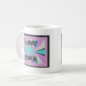 Magisch Kenia: IK HOU VAN KENIA Koffiemok (Voorkant links)