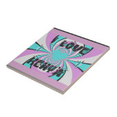 Magisch Kenia: IK HOU VAN KENIA Tegeltje (Zijkant)